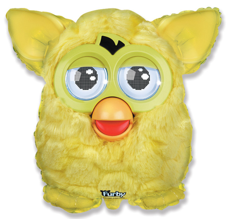 Шар Мини-фигура Ферби Спрайт, желтый / Furby Sprite (в упаковке)