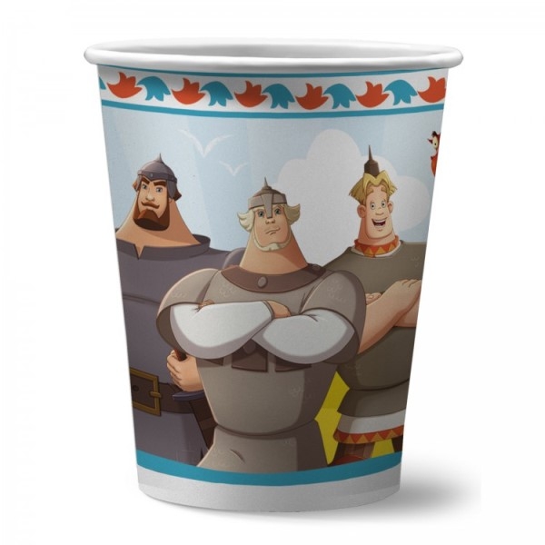 Стаканы бумажные "Три Богатыря"   
