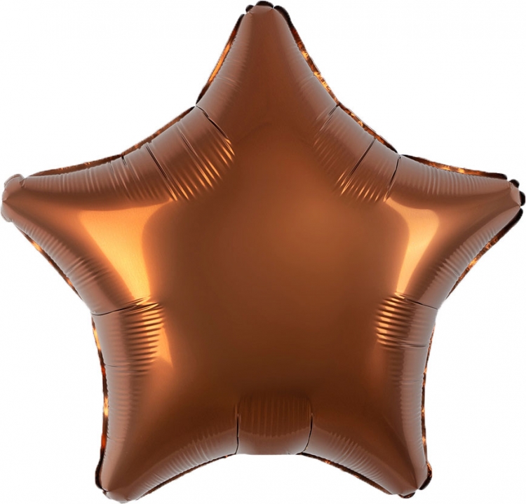 Шар Звезда, Терракота, Бохо (в упаковке) 